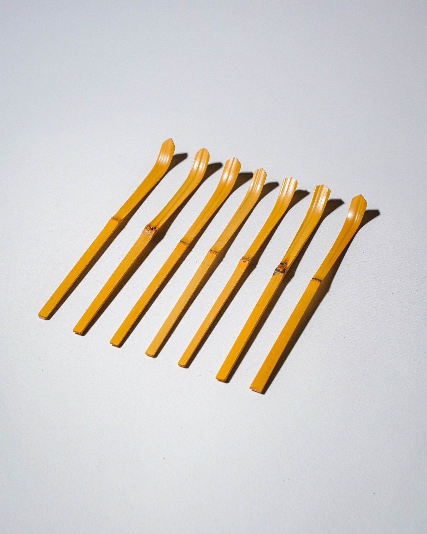 Vintage Łyżeczka Chashaku – Bambusowa - CIABA | JAPOŃSKA ZIELONA HERBATA