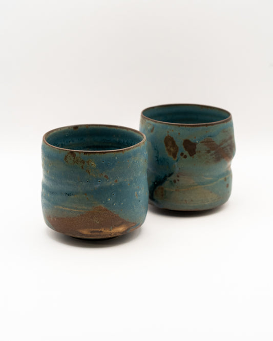 Yunomi (dwa) - Sabina Benčíková (Struktura Ceramics)