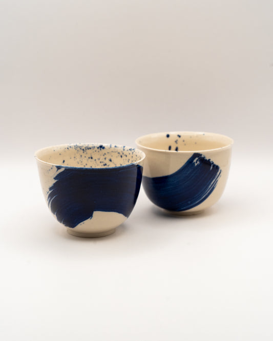 Yunomi (dwa) - Sabina Benčíková (Struktura Ceramics)