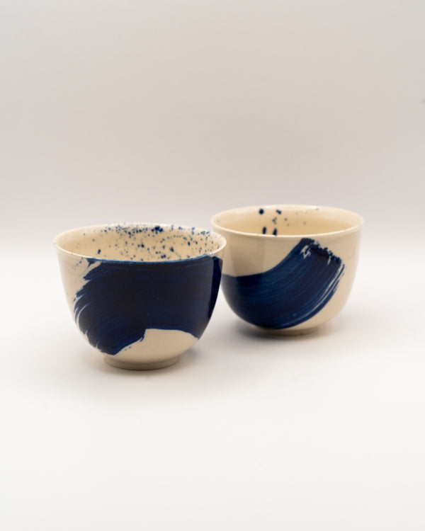 Yunomi (dwa) - Sabina Benčíková (Struktura Ceramics)
