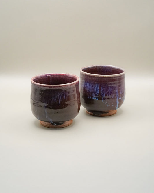 Arita - Yaki ceramiczne kubeczki na herbatę (dwa) - CIABA | JAPOŃSKA ZIELONA HERBATA