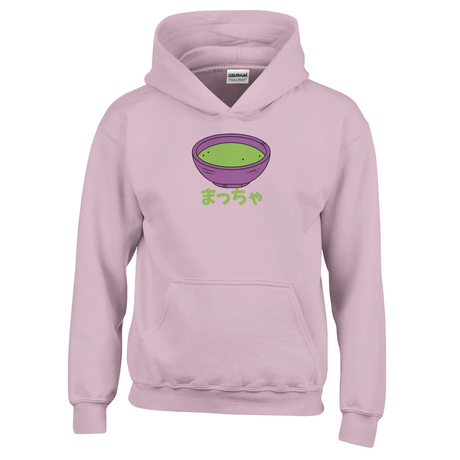 Classic Kids Pullover Hoodie "Matcha" - CIABA | JAPOŃSKA ZIELONA HERBATA