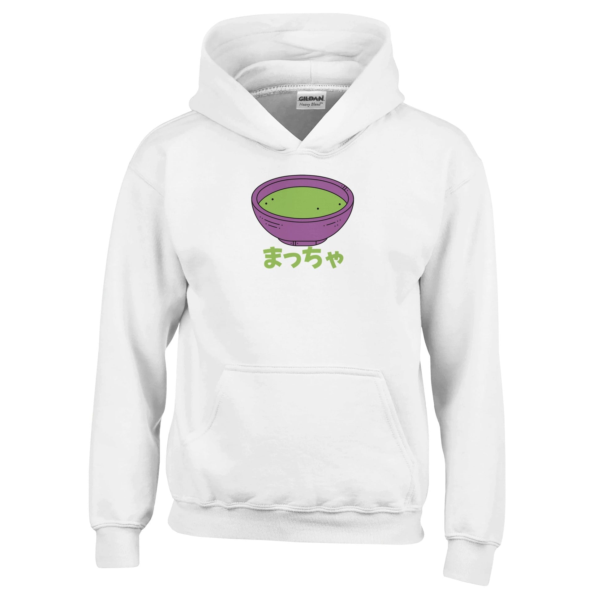 Classic Kids Pullover Hoodie "Matcha" - CIABA | JAPOŃSKA ZIELONA HERBATA