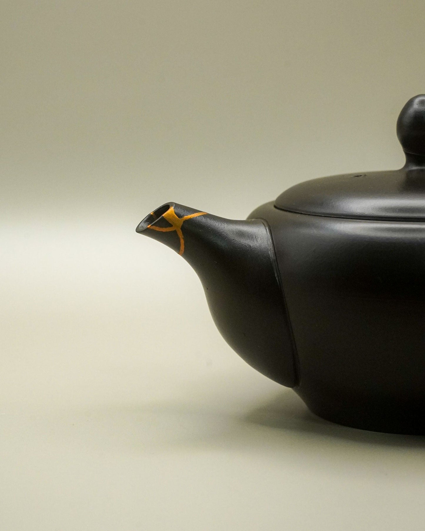 Kintsugi Tokoname - Yaki Kyusu - Mirek Cobel - CIABA | JAPOŃSKA ZIELONA HERBATA