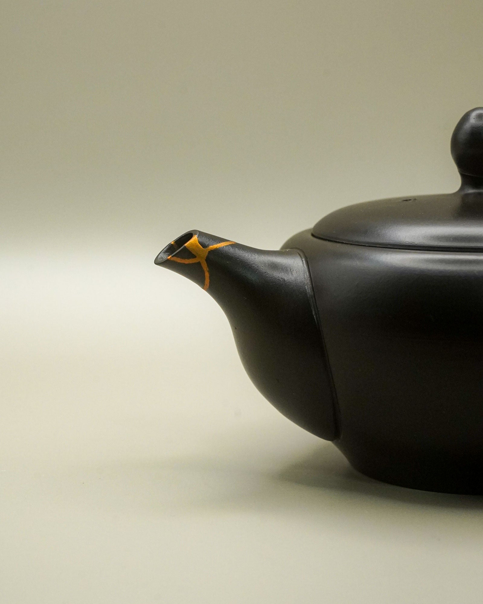 Kintsugi Tokoname - Yaki Kyusu - Mirek Cobel - CIABA | JAPOŃSKA ZIELONA HERBATA