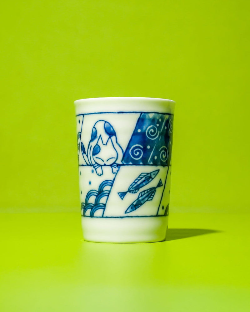 Mino - Yaki ceramiczne kubeczki na herbatę - CIABA | JAPOŃSKA ZIELONA HERBATA