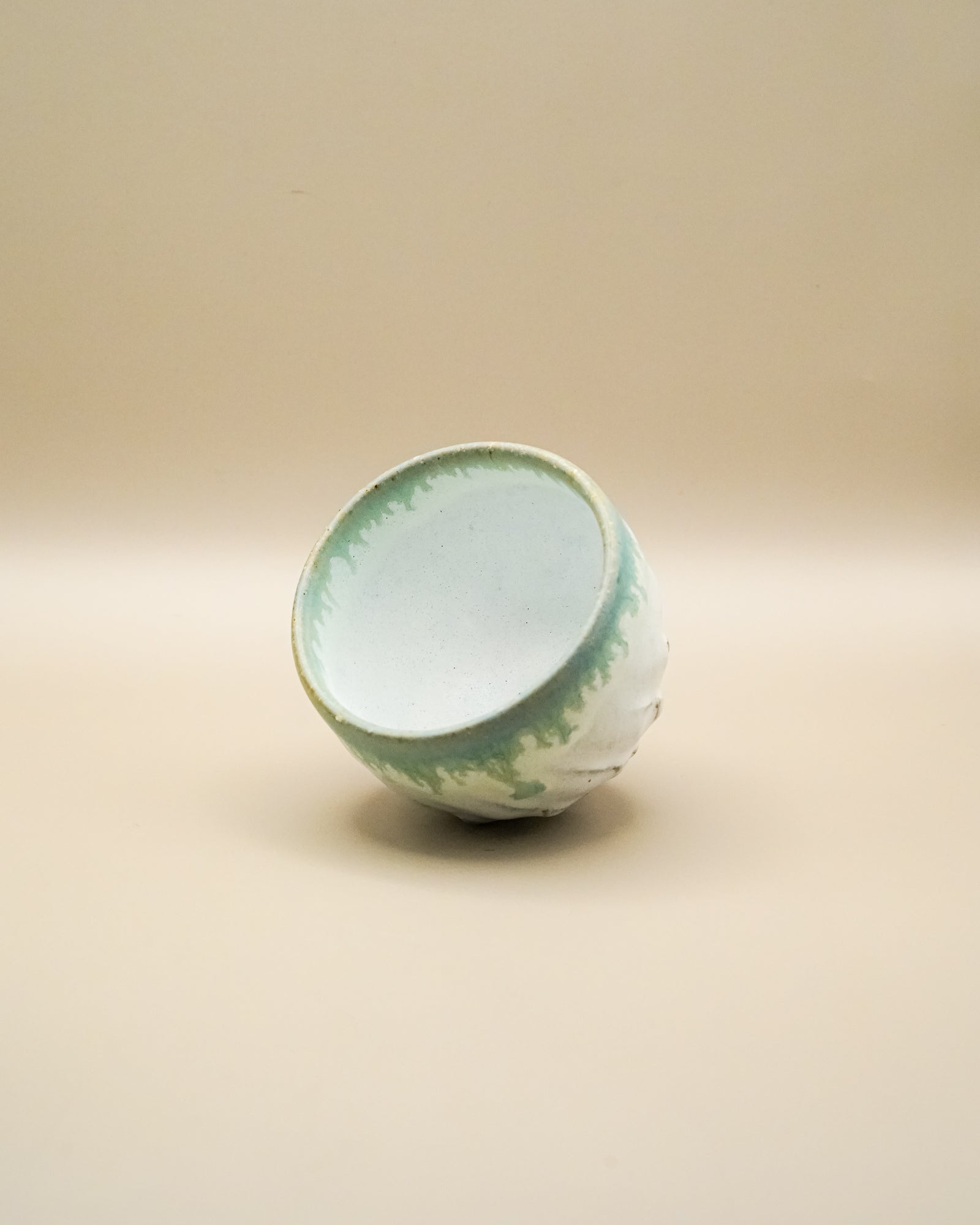 Mino - Yaki ceramiczne kubeczki na herbatę (dwa) - CIABA | JAPOŃSKA ZIELONA HERBATA