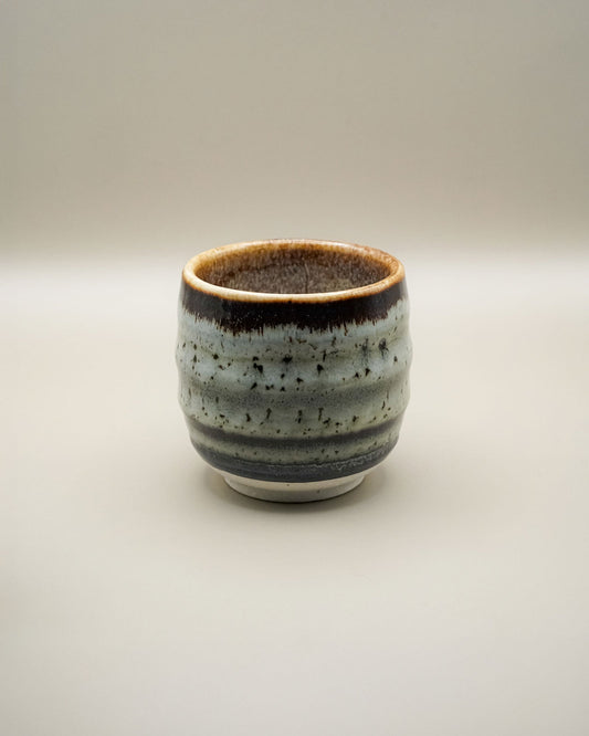 Mino - Yaki ceramiczne kubeczki na herbatę (jeden) - CIABA | JAPOŃSKA ZIELONA HERBATA