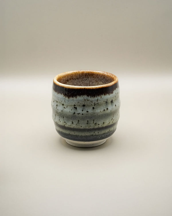 Mino - Yaki ceramiczne kubeczki na herbatę (jeden) - CIABA | JAPOŃSKA ZIELONA HERBATA