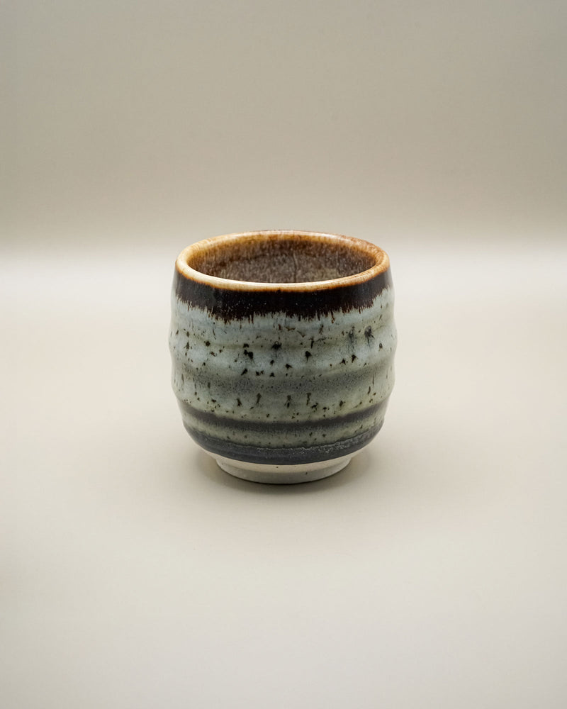 Mino - Yaki ceramiczne kubeczki na herbatę (jeden) - CIABA | JAPOŃSKA ZIELONA HERBATA