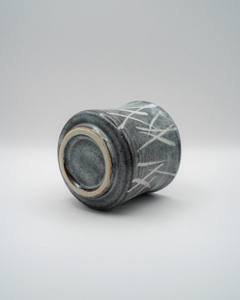 Mino - Yaki ceramiczne kubeczki na herbatę (jeden) - CIABA | JAPOŃSKA ZIELONA HERBATA