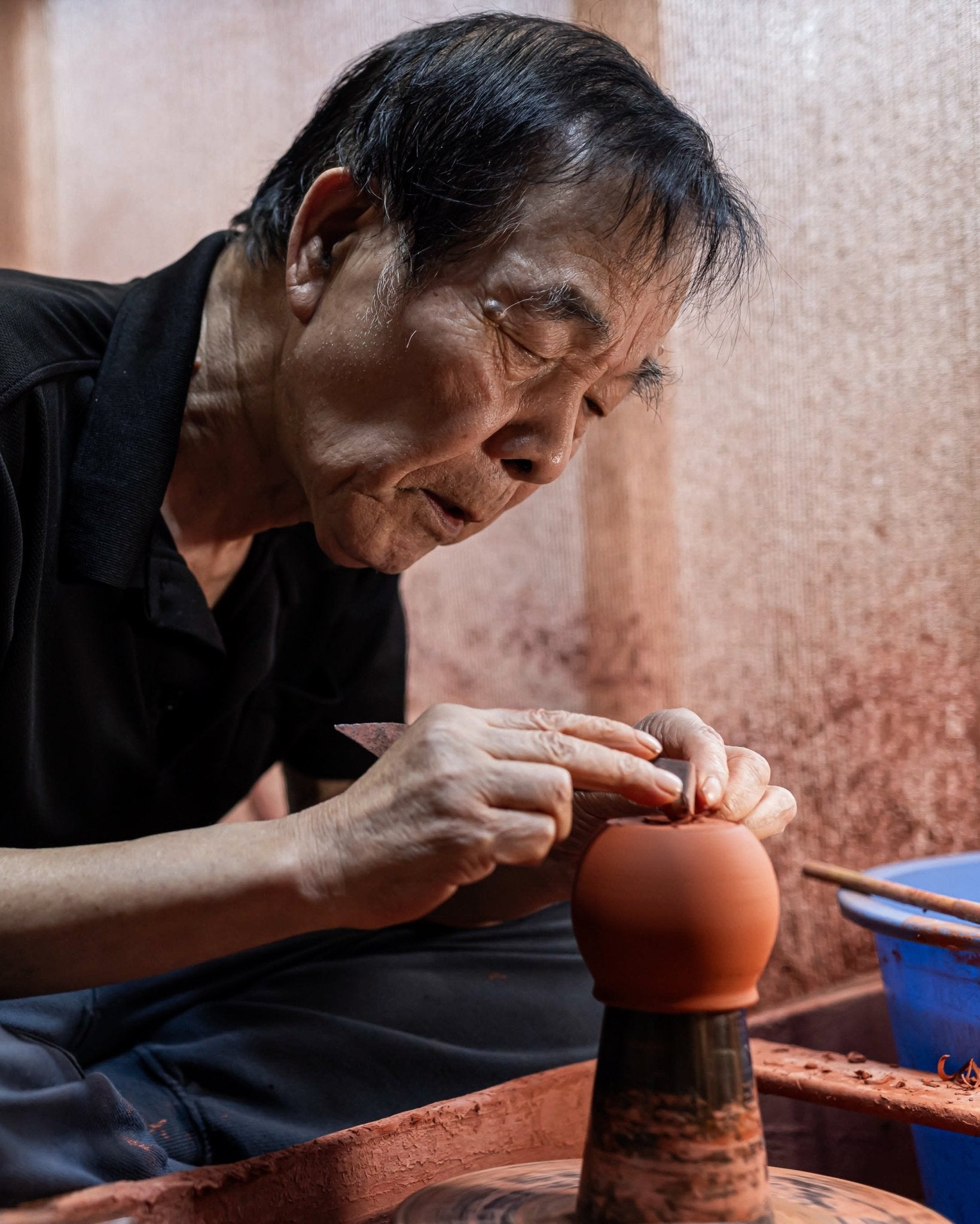 Tokoname - Yaki Kyusu - Shoryu kiln - CIABA | JAPOŃSKA ZIELONA HERBATA