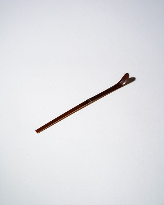 Vintage Łyżeczka Chashaku – Brązowa Bambusowa - CIABA | JAPOŃSKA ZIELONA HERBATA