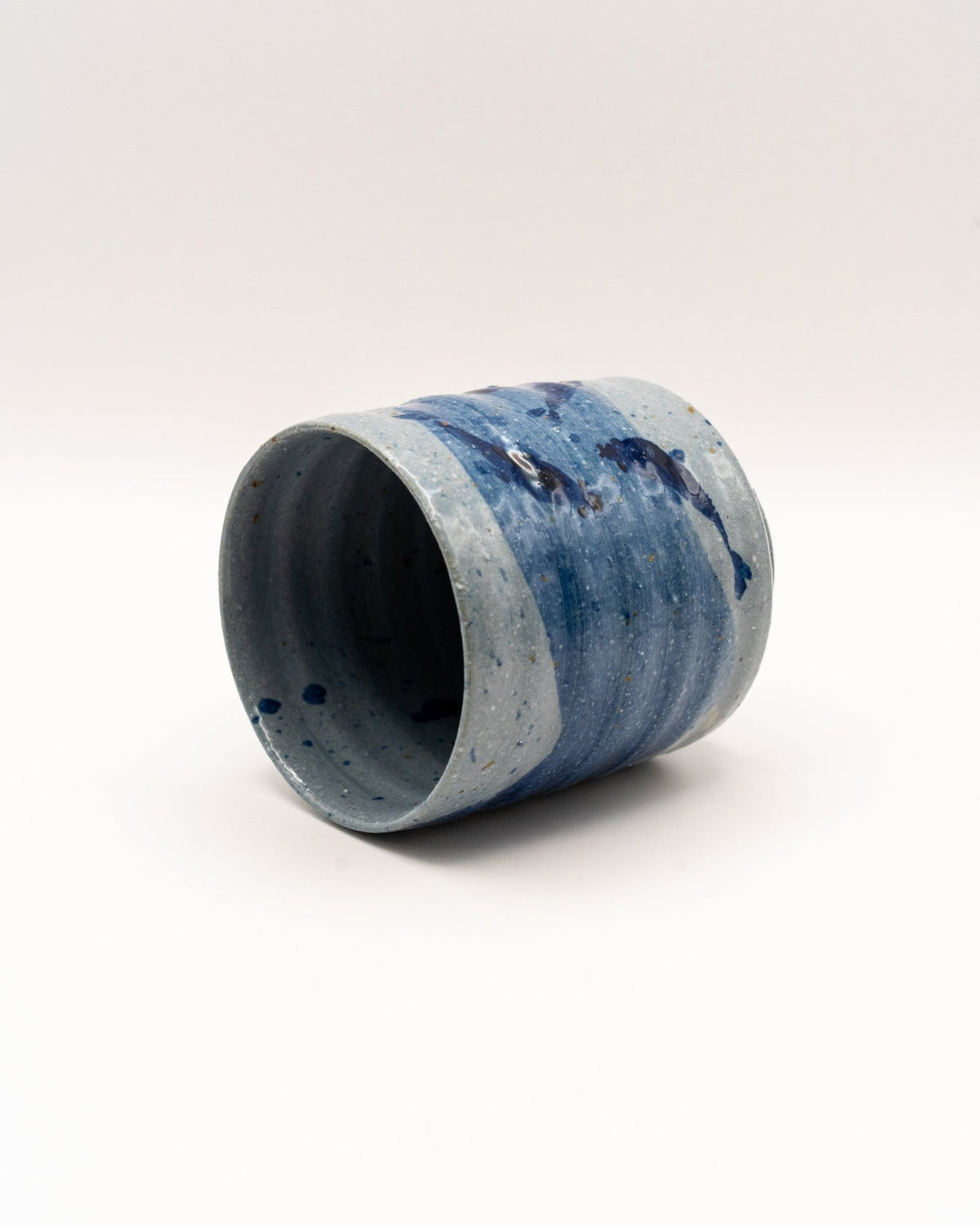 Yunomi (dwa) - Sabina Benčíková (Struktura Ceramics) - CIABA | JAPOŃSKA ZIELONA HERBATA