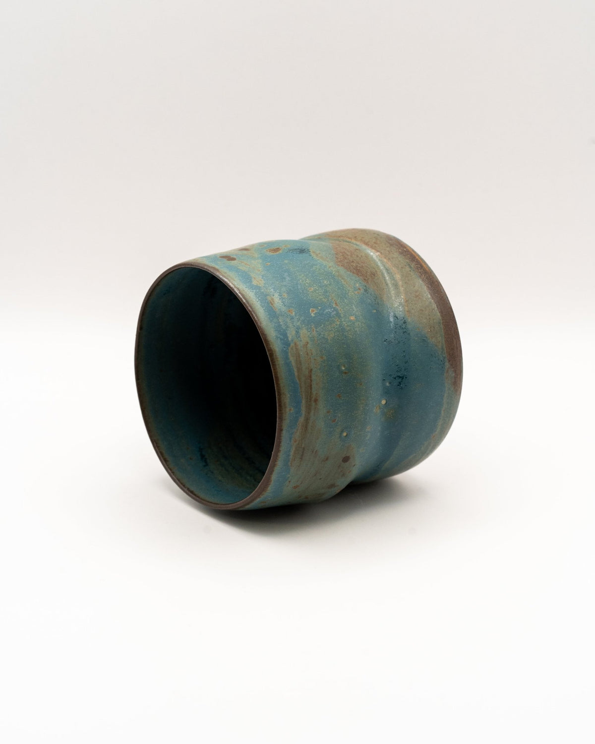 Yunomi (dwa) - Sabina Benčíková (Struktura Ceramics) - CIABA | JAPOŃSKA ZIELONA HERBATA