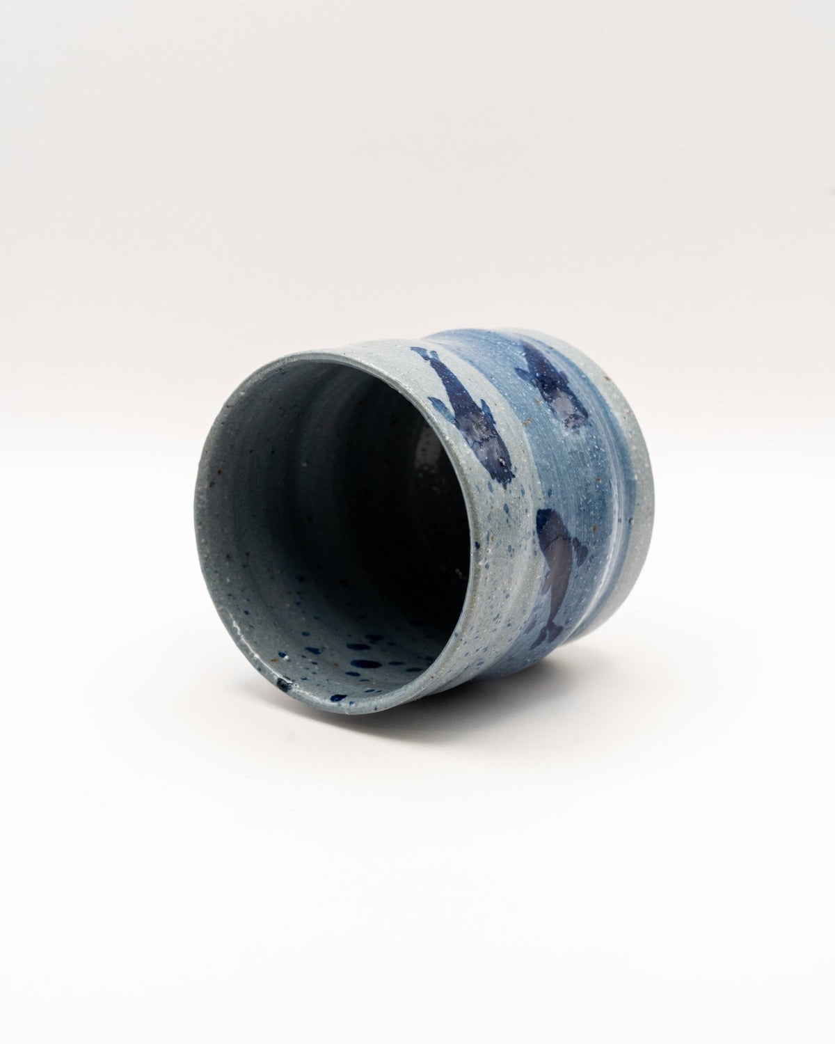 Yunomi (dwa) - Sabina Benčíková (Struktura Ceramics) - CIABA | JAPOŃSKA ZIELONA HERBATA